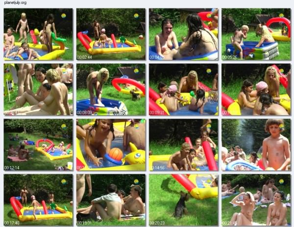Family naturism - Not only Skipping Ropes [WorldNudism]